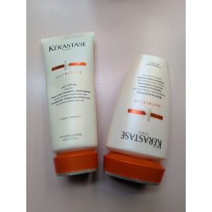 Kerastase Nutritive Lait Vital Irisome Bain Magistral Shampoo Lot Of 2